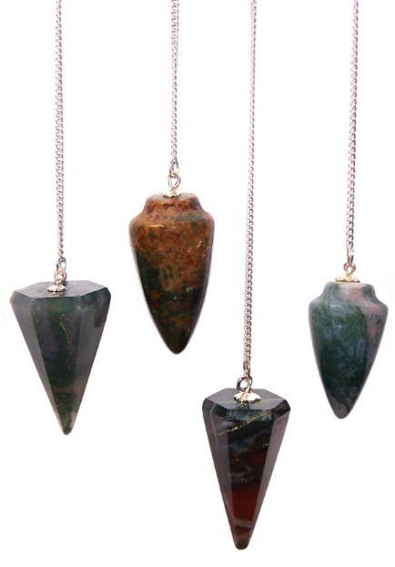 AWGifts Europe - Wholesale Spiritual Stone/Crystal - Magic Pendulum - Bloodstone1