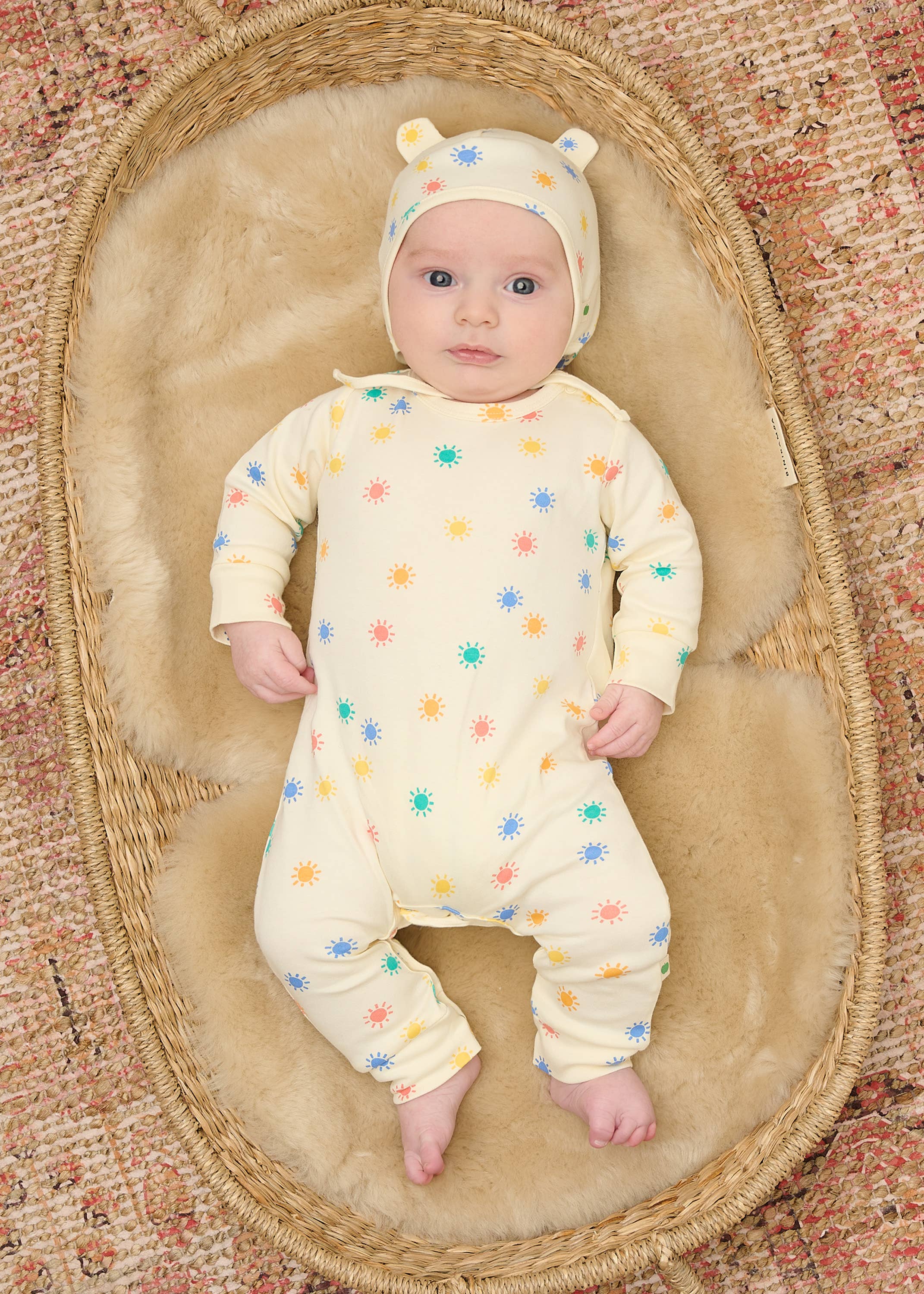 the bonnie mob - Vente Ensemble de vêtements – bébé - Ensemble cadeau body et bonnet en coton biologique pour bébé - Dreamy & Dilly3
