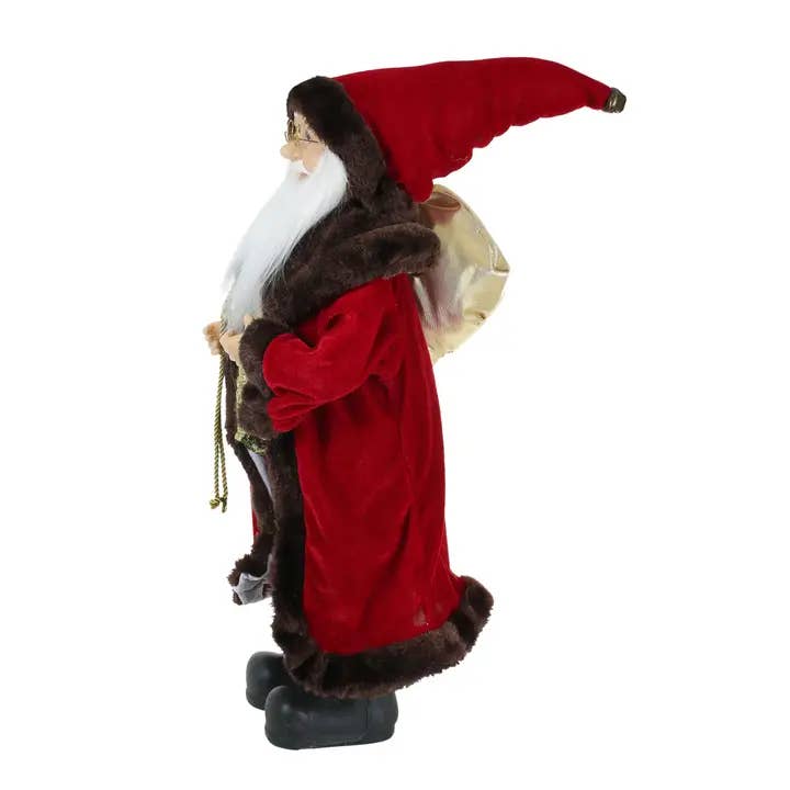 SINT - Wholesale Christmas Decoration - SINT 18 Inch Christmas Standing Santa Claus Doll Statue Figurine Ornament30