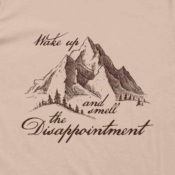 Let's Get This Thread - Wholesale Screen printed t-shirt – unisex - Wake Up and Smell The Disappointment2