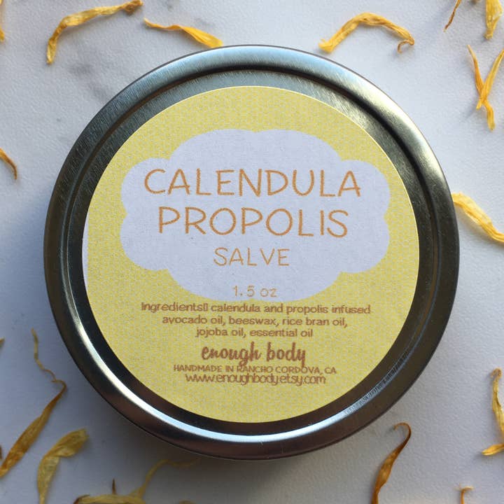 Calendula Propolis Skin Salve for wholesale by Enough Body