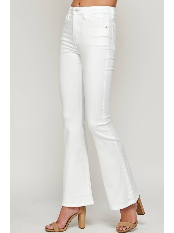 Branco I1320HF - Branco - Jeans Flare de Cintura Alta para venda a revendedores na Faire3