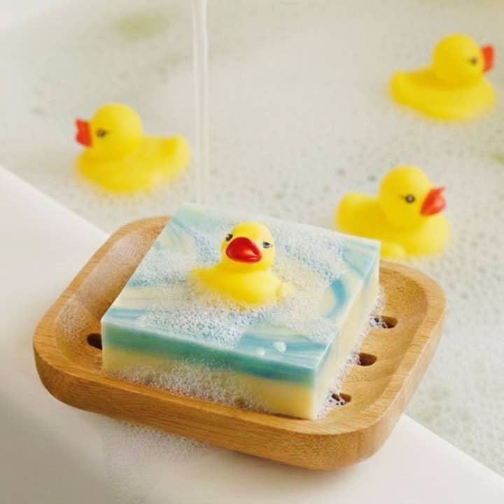 SARATOGA SOAP COMPANY - Wholesale Bar Soap - Duckling Clean Handmade Soap Bar for Kids NATURAL VEGAN4