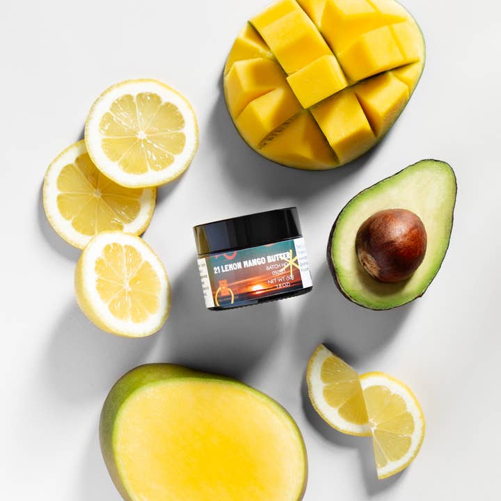 Teddy's Eczema Bar - Wholesale Body Balm/Butter - 21 Lemon Mango Butter2