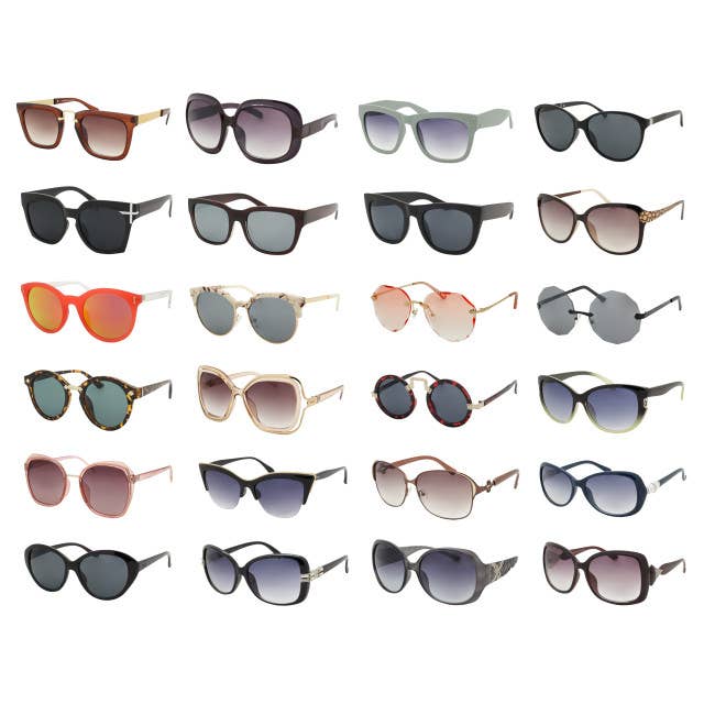 Shark Eyes, Inc - Wholesale Retailer Display - Accessories - Ladies Sunglasses Counter Display with 48 Sunglasses Fashion2
