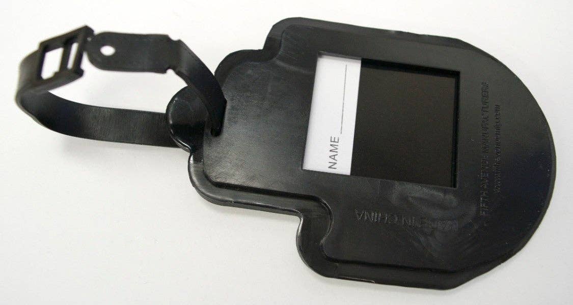 Mary Ellis - Wholesale Luggage Tag - Yellow Hand Luggage Tag | Bright Luggage Tag | Unique Tag2