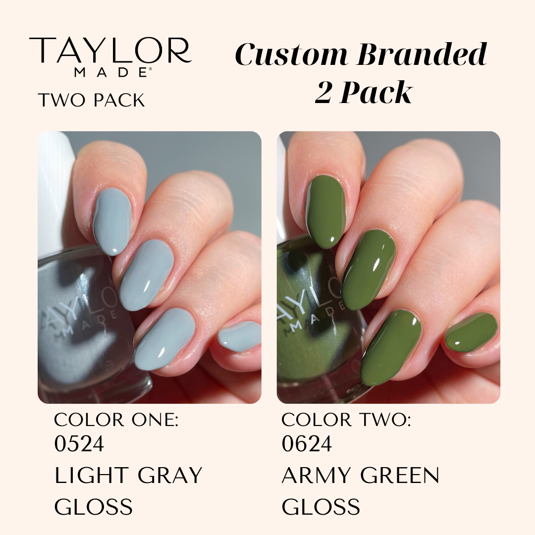 Taylor Made Polish – wholesale Nail polish – Custom Nail Polish: 2 Pack Long-wearing + Vegan + Non-toxic173
