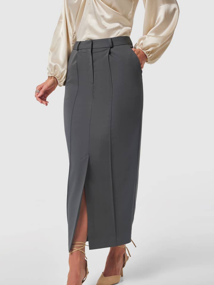 Closet London Maxi Pencil Skirt S9915 for wholesale by Closet London