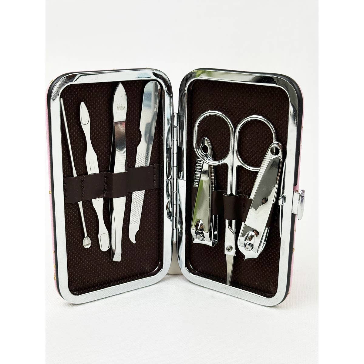 MIX COLOR Heart Personal Mani and Pedi Kit care tools  for wholesale on Faire3