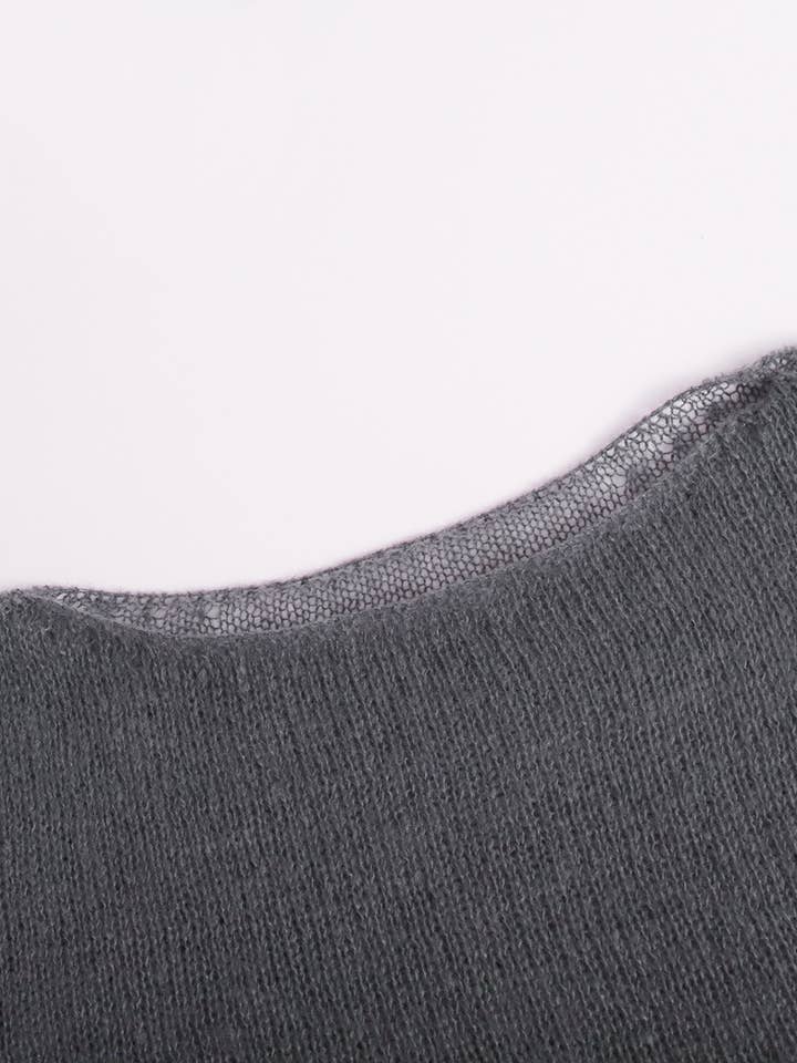 Hope & Sunshine - Wholesale Knit Top - Women's - Hollow Knit Bell Sleeve T-Shirt For Women26