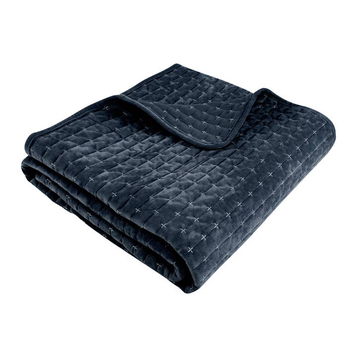Levtex Home - Wholesale Throw Blanket - Velvet Stitch Quilted Throw25