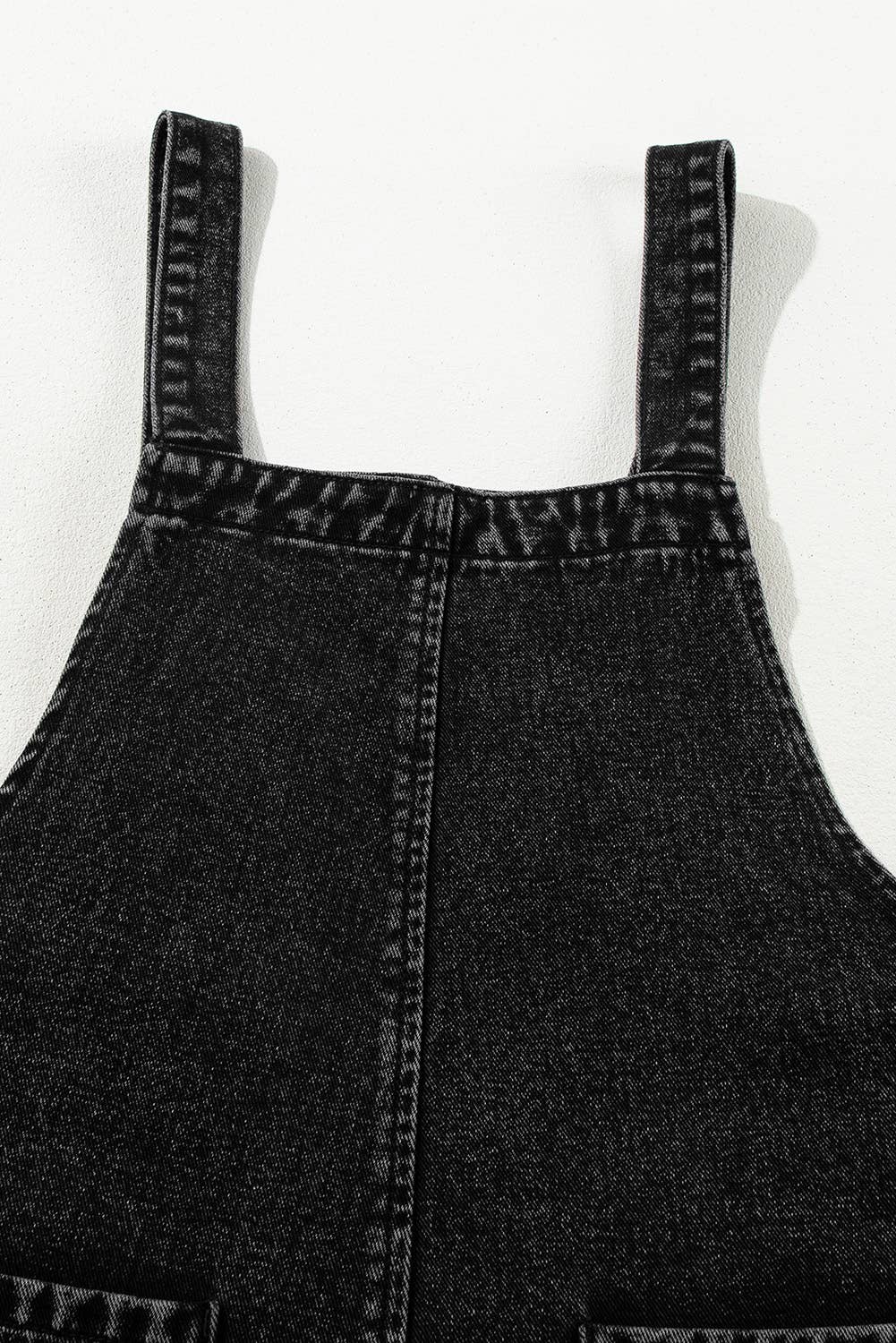 Babs + Birdie - Wholesale Overalls - Women's - Indigo | Distressed Bib Pocket Wide Leg Denim Overall12