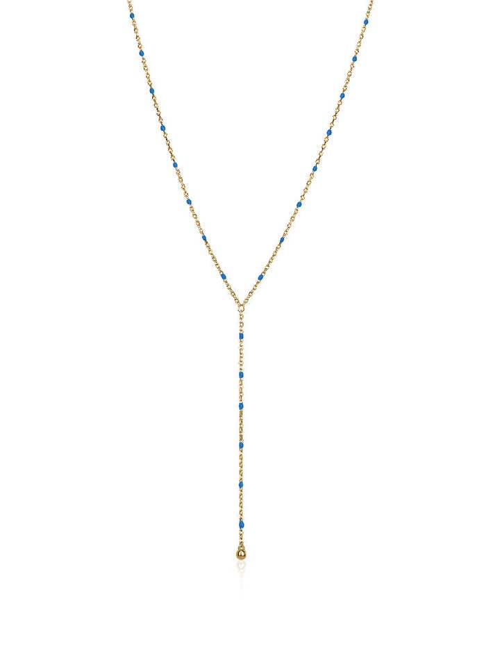 ROSENKRANS LARIAT HALSKÆDE for engroshandel hos limlim