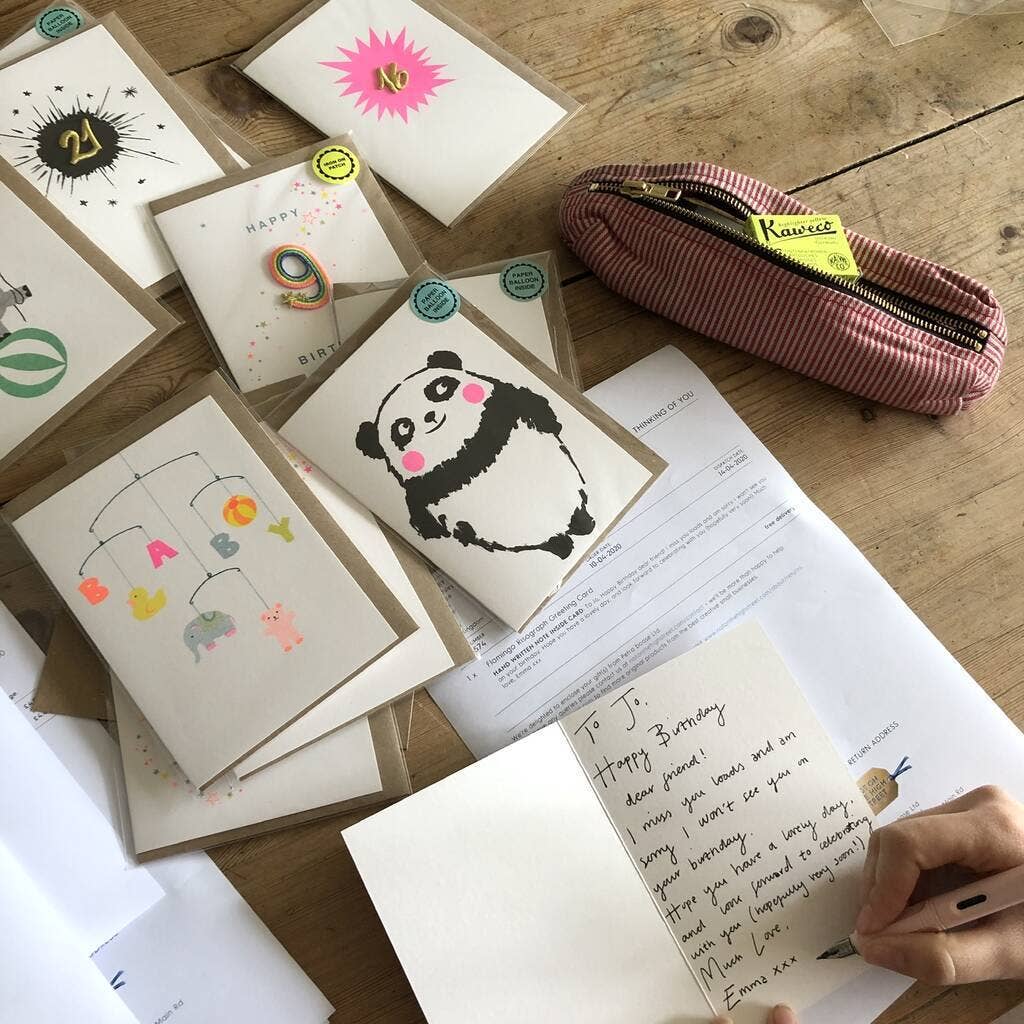 Petra Boase Ltd (US Duties Paid) - Vente Cartes d'anniversaire - Cartes Patch (Lot de 6) Joyeux Anniversaire Robot1