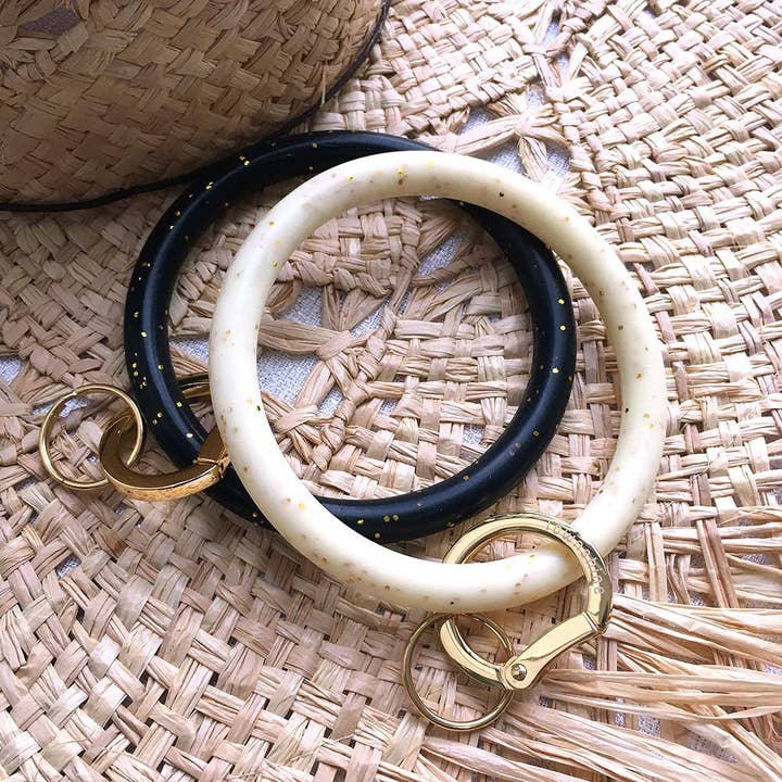 Bracelet porte-clés en silicone pour la vente par Thomas and Lee Company