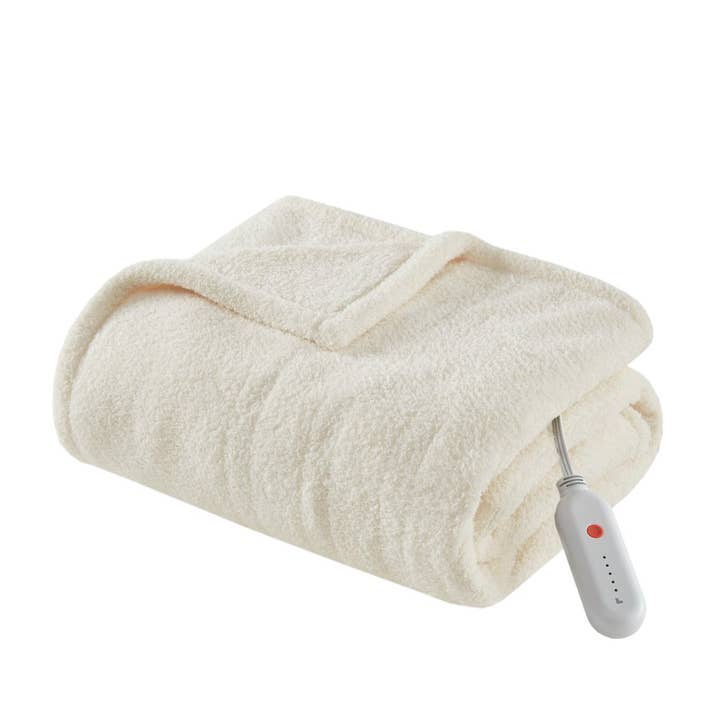 Olliix - Vente Couvre-lit - Plaid chauffant Dream Soft 50 x 60 po9