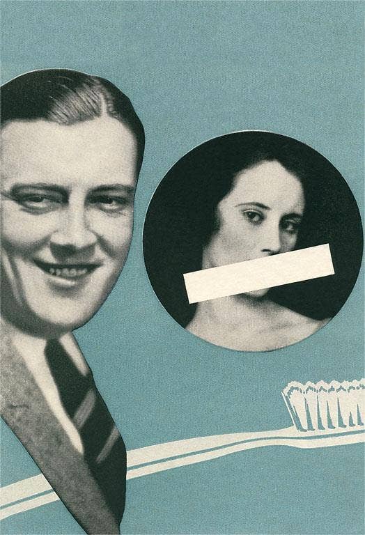 Found Image Press - Wholesale Postcard - Postcard AM-313 Tooth Brush Advertisement0