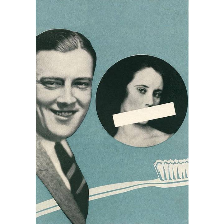 Found Image Press - Wholesale Postcard - Postcard AM-313 Tooth Brush Advertisement