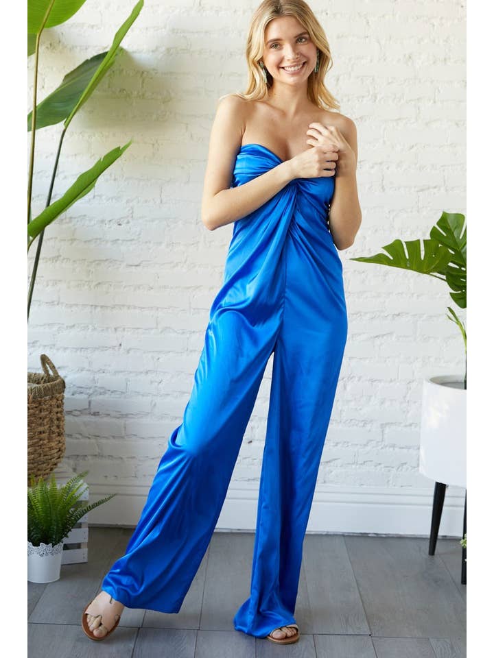 Hers & Mine - Vendita all'ingrosso Tuta intera - Donna - TUTA CON BUSTO A TUBO IN RASO7