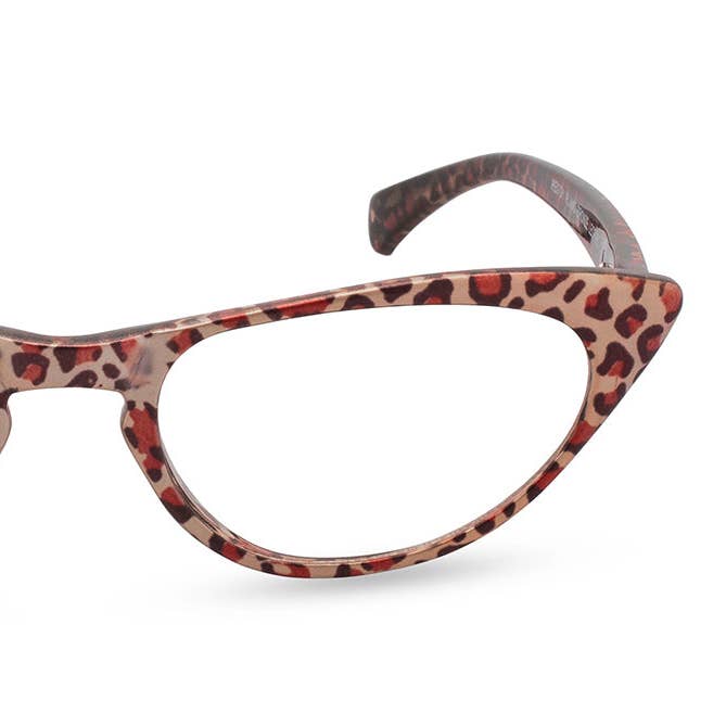 Peggy Cat bril - Bronzen luipaard voor wholesale door Retropeepers Ltd