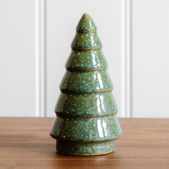 Ceramic Speckled Christmas Tree for wholesale by We Love Seasons EU