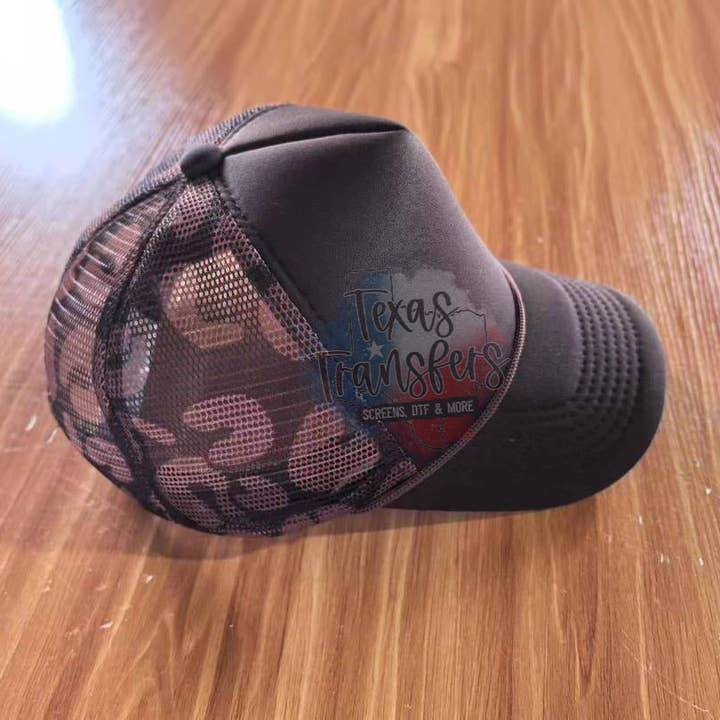 Texas Transfers - Wholesale Trucker Hat - Women's - Patterned Mesh Trucker Hat (Multiple Options)2