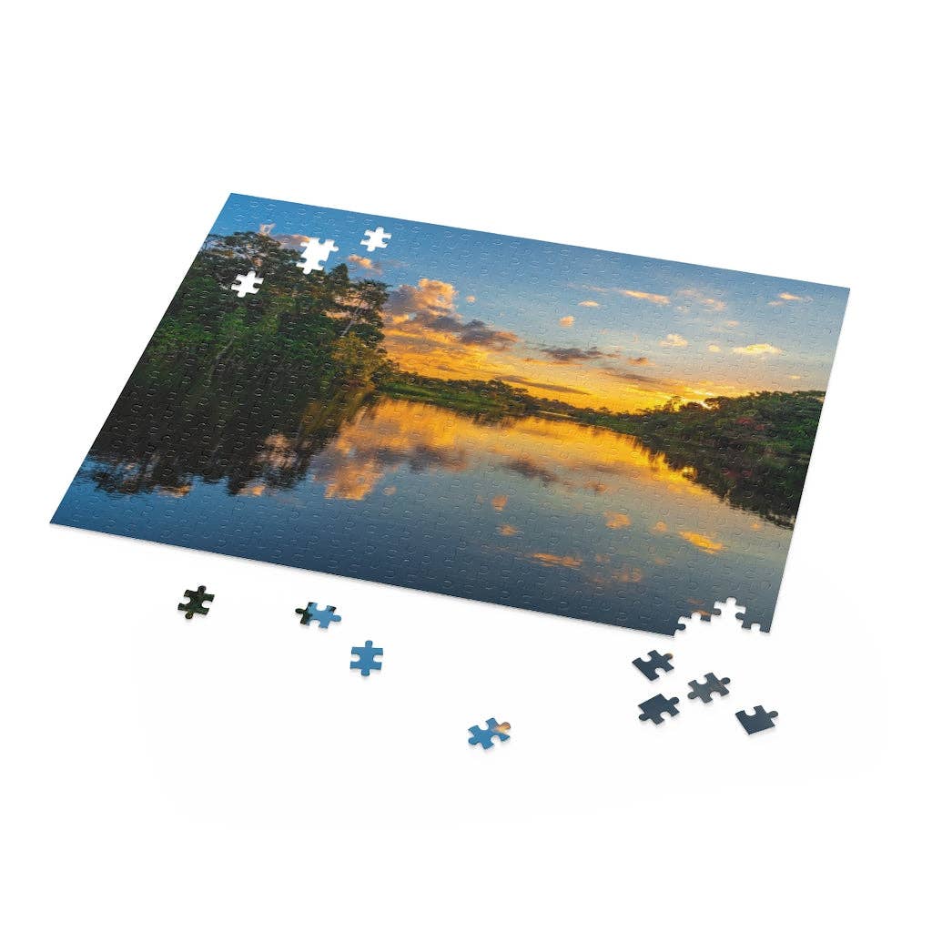 Guyanese Swag - Vendita all'ingrosso Puzzle - Adulti - Puzzle Guyana Amazon River Sunset 252 pezzi (120, 252, 500 pezzi)2