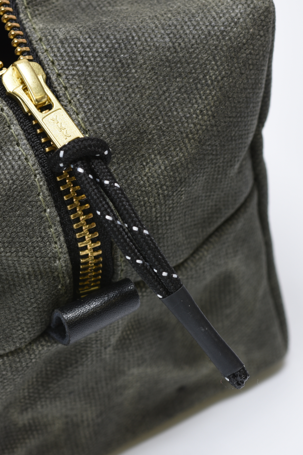 Curated Basics - Wholesale Toiletry Bag - Men's - Waxed Canvas Toiletry Bag 2.01