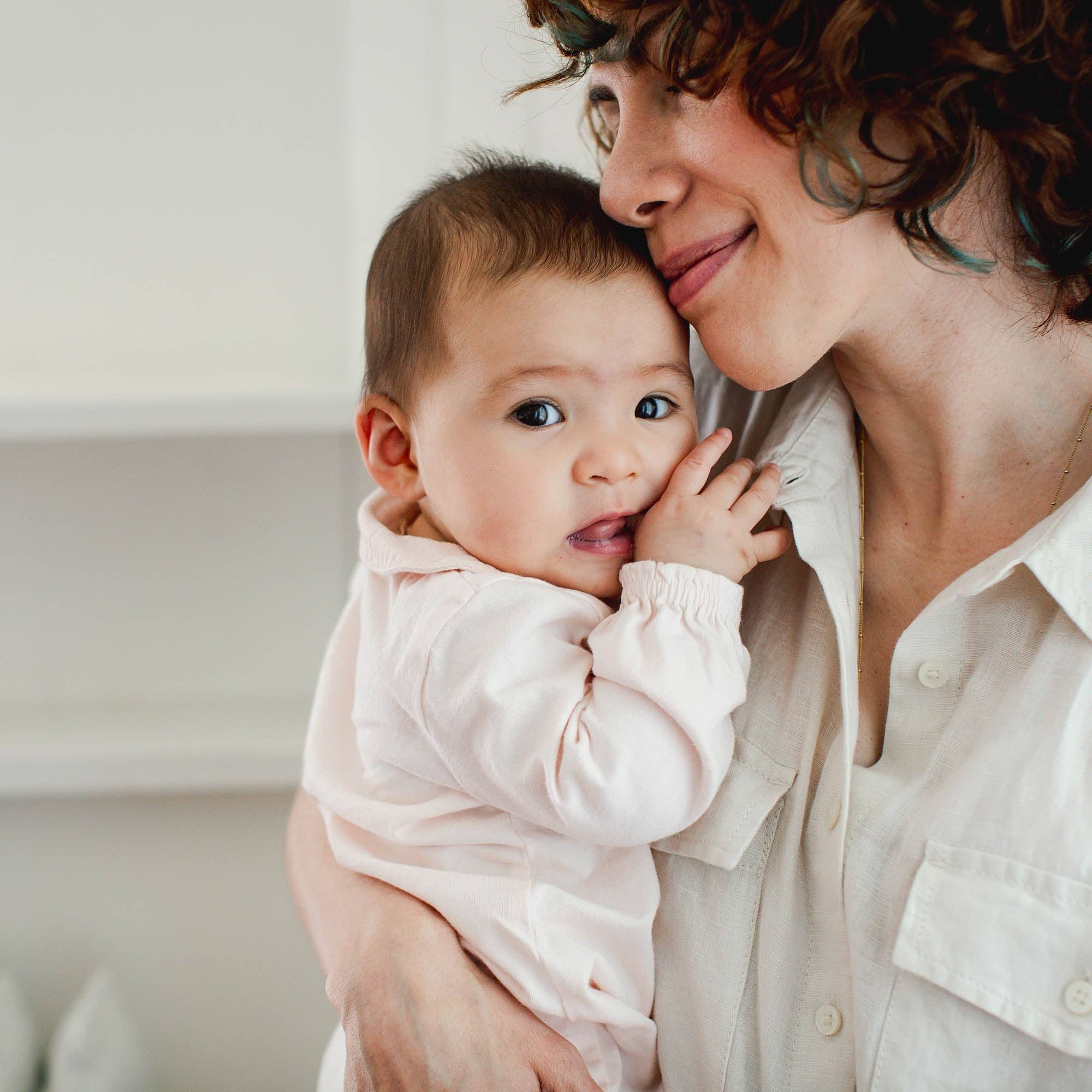 Angelic Muslin Collar Infant Girl Jumpsuit for wholesale on Faire3