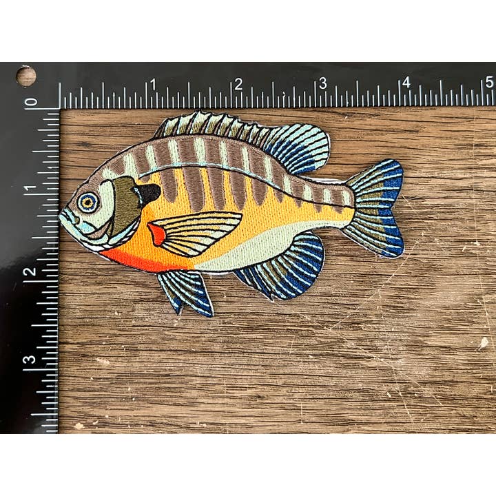 Antler & Fin - Wholesale Patch - Bluegill Iron-On Patch | Quality Fish Patches 2