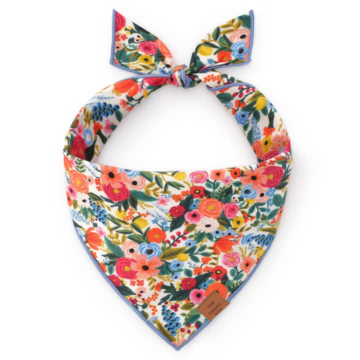 Garden Party Dog Bandana for wholesale by The Foggy Dog
