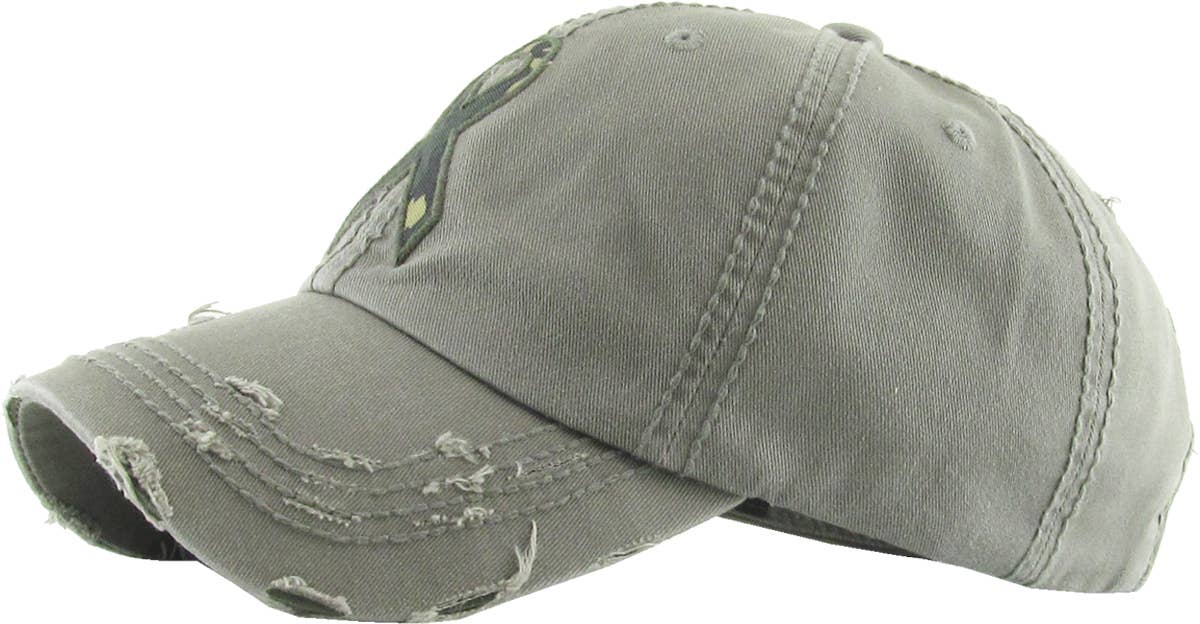 KBETHOS - Wholesale Baseball Cap - Men's - Camo Ribbon Vintage Ballcap9