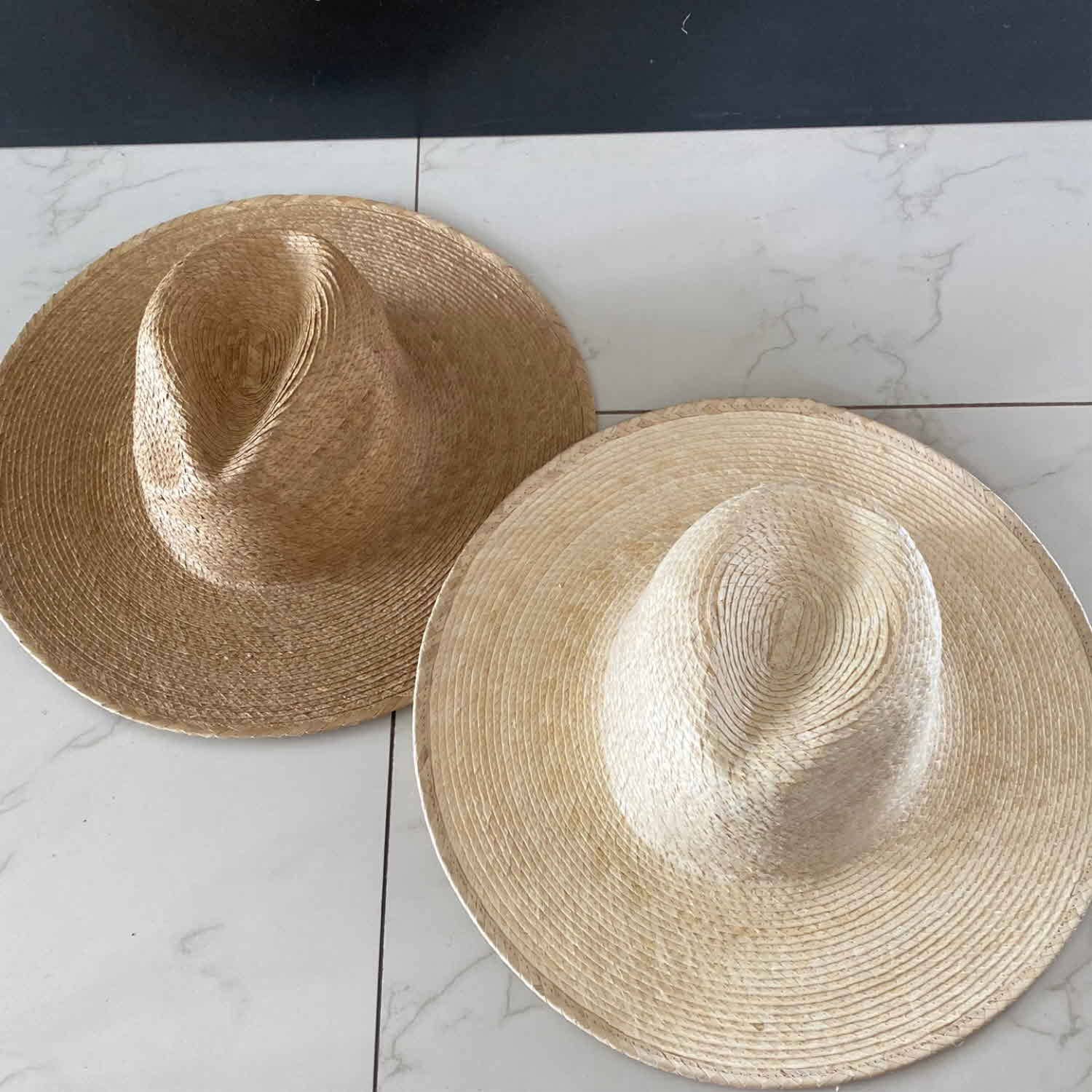 Bella Betty - Wholesale Straw Hat - Women's - Summer fedora in natural palm leaf straw (Copy)3