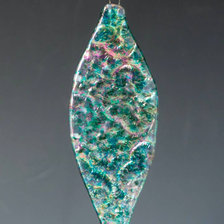 Décoration vintage en verre (6) - Série Impression pour la vente par Dee Janssen GlassWorks