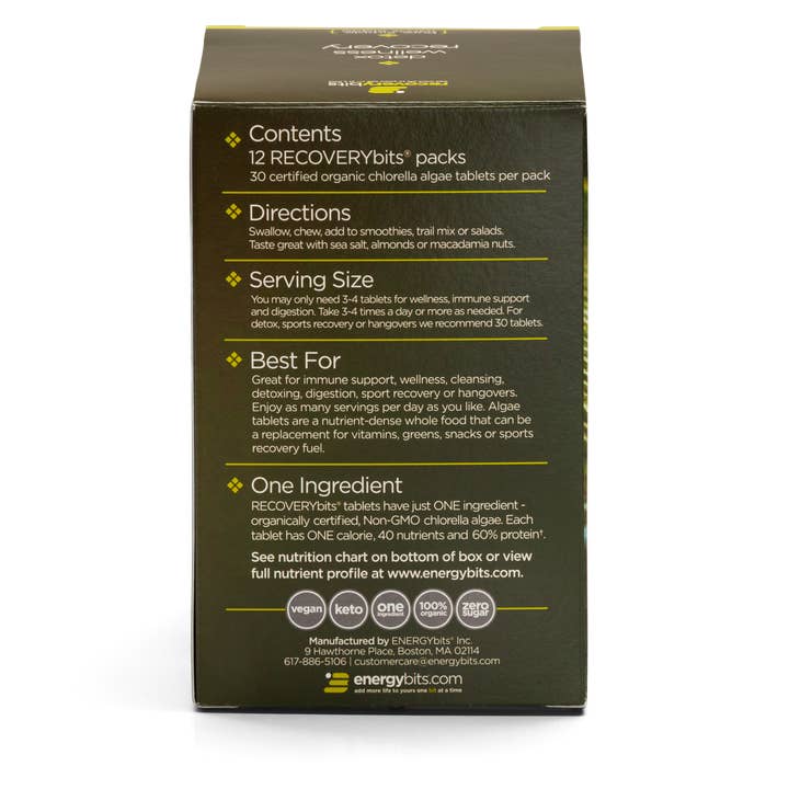 ENERGYbits - Wholesale Oral Supplement/Vitamin - RECOVERYbits® Small Box