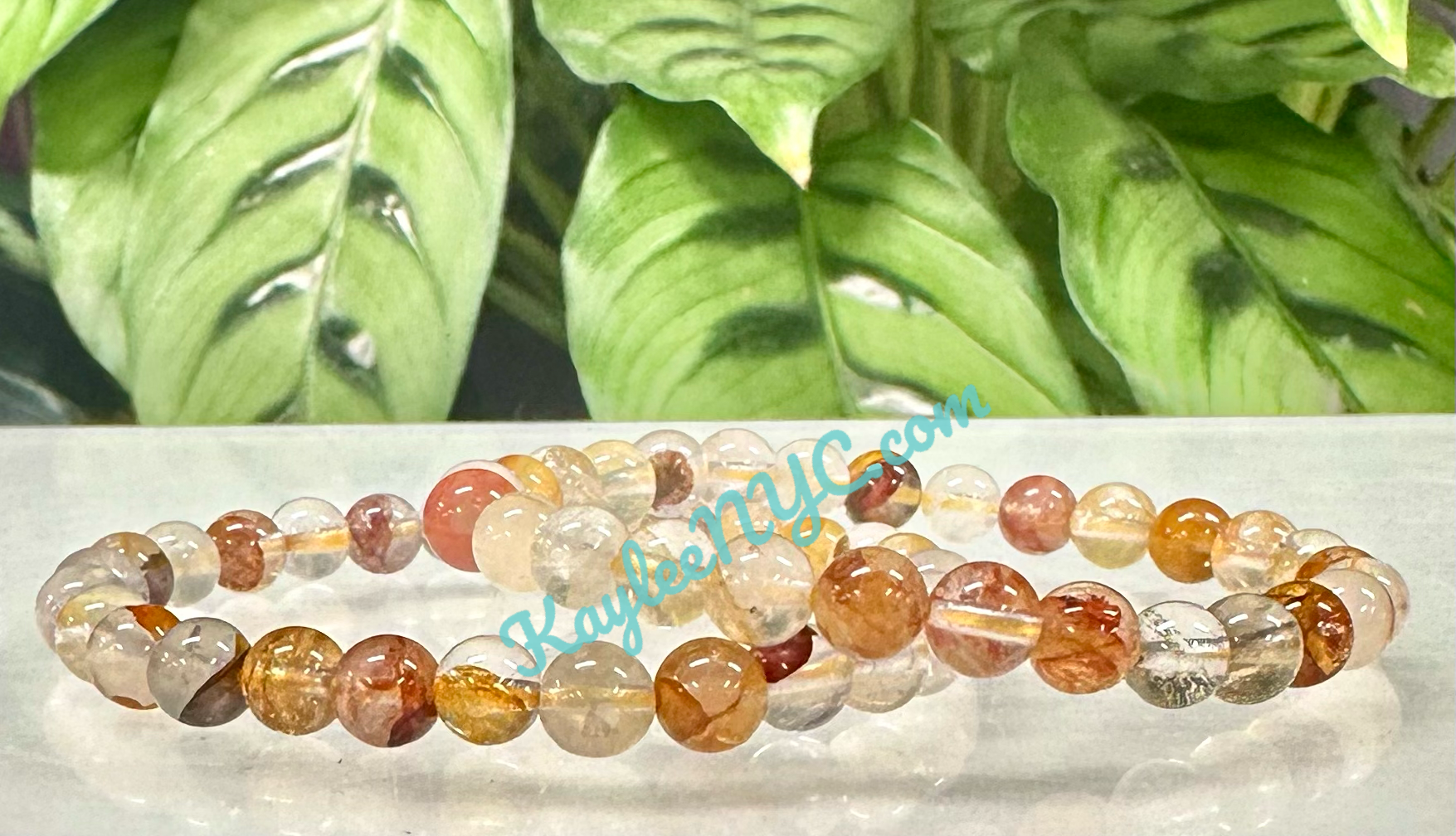 KayleeNYC - Wholesale Beaded Bracelet - Golden Healer 5.5-6mm Natural Crystal Healing Bracelet3