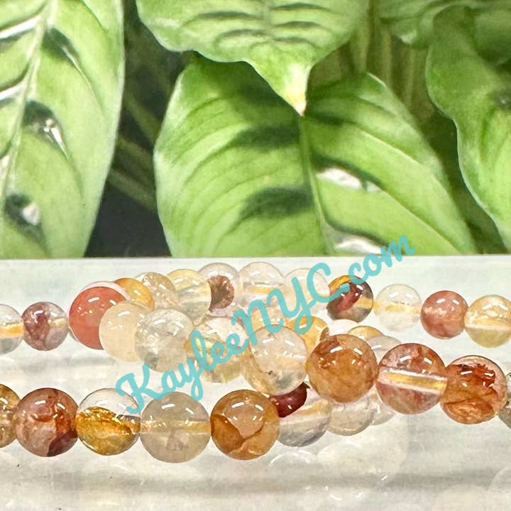 KayleeNYC - Wholesale Beaded Bracelet - Golden Healer 5.5-6mm Natural Crystal Healing Bracelet3