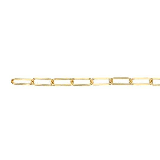 1.9mm Gold-Fill Flat Cable Chain for wholesale by TSC Jewelry