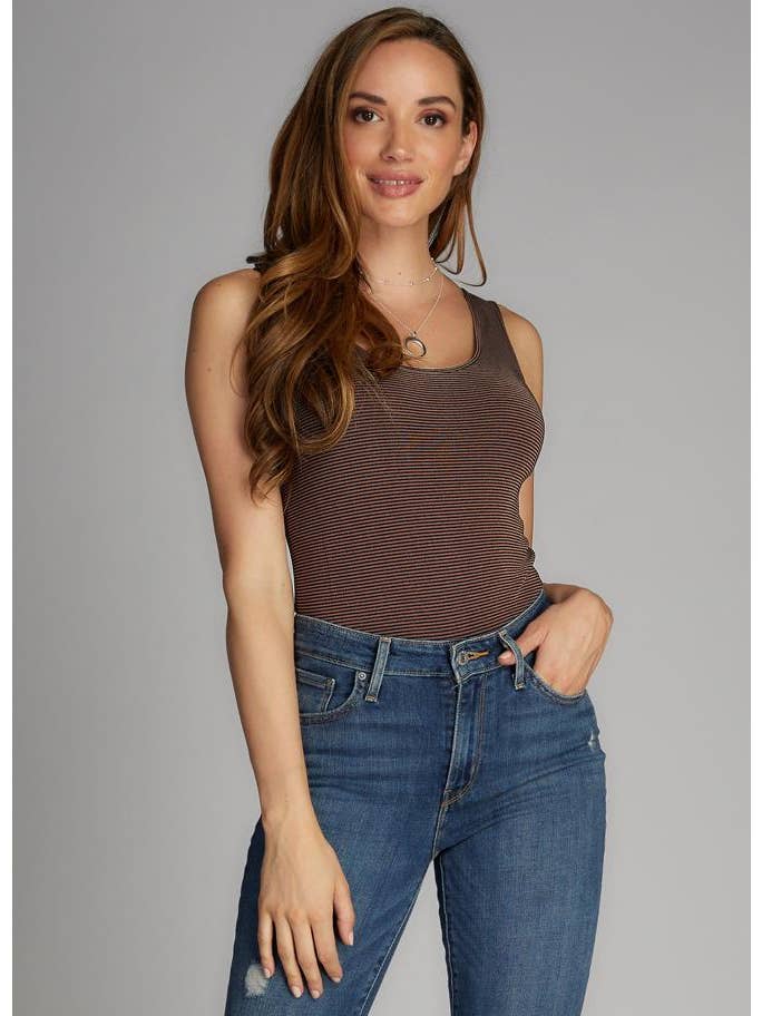 C'est Moi Clothing Co - Wholesale Tank Top - Women's - Bamboo Double Scoop Tank- CEBT111030