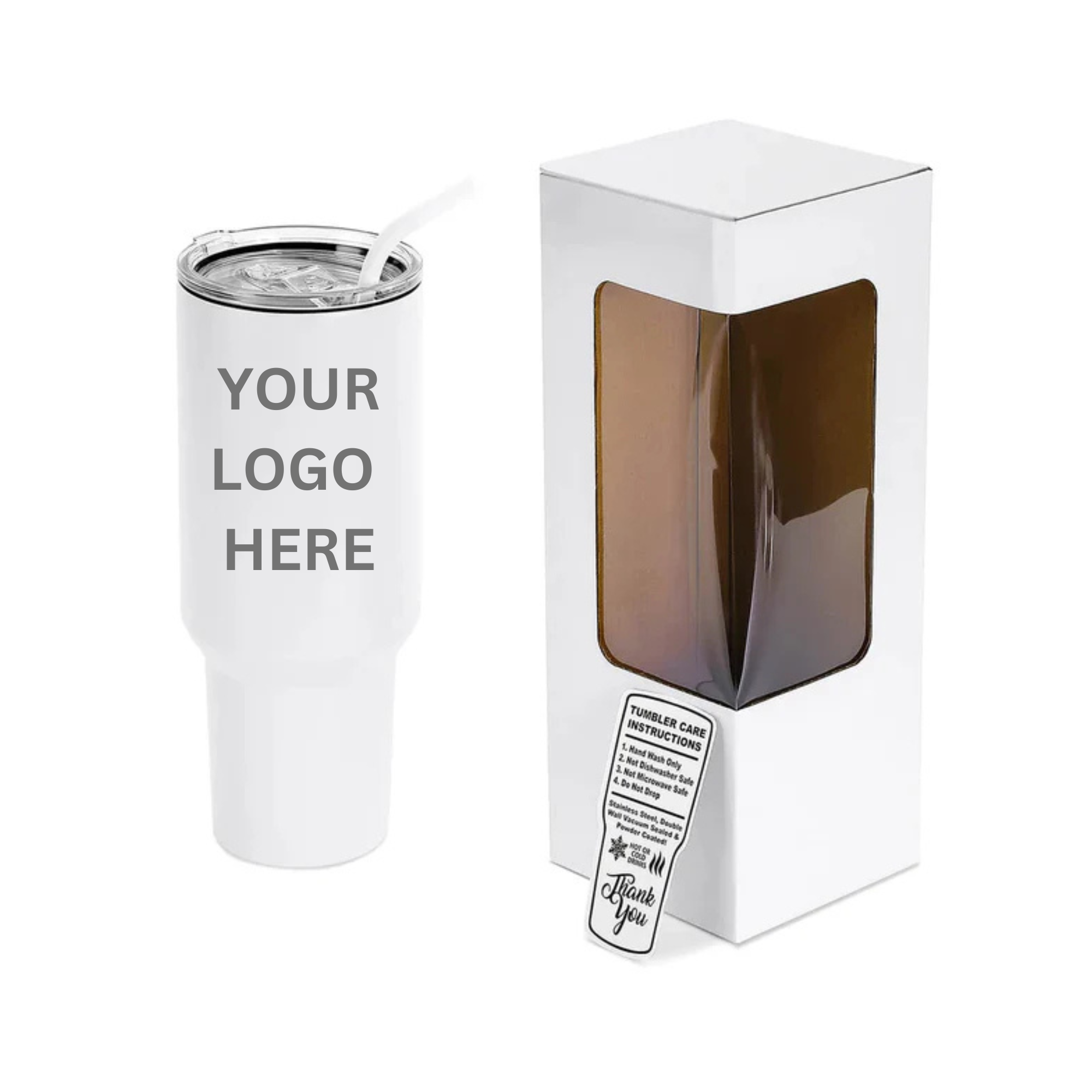 Acential Drinkware – Großhandel Thermotasse/-becher – Benutzerdefinierter 40oz Becher mit Griff, Werbebecher2