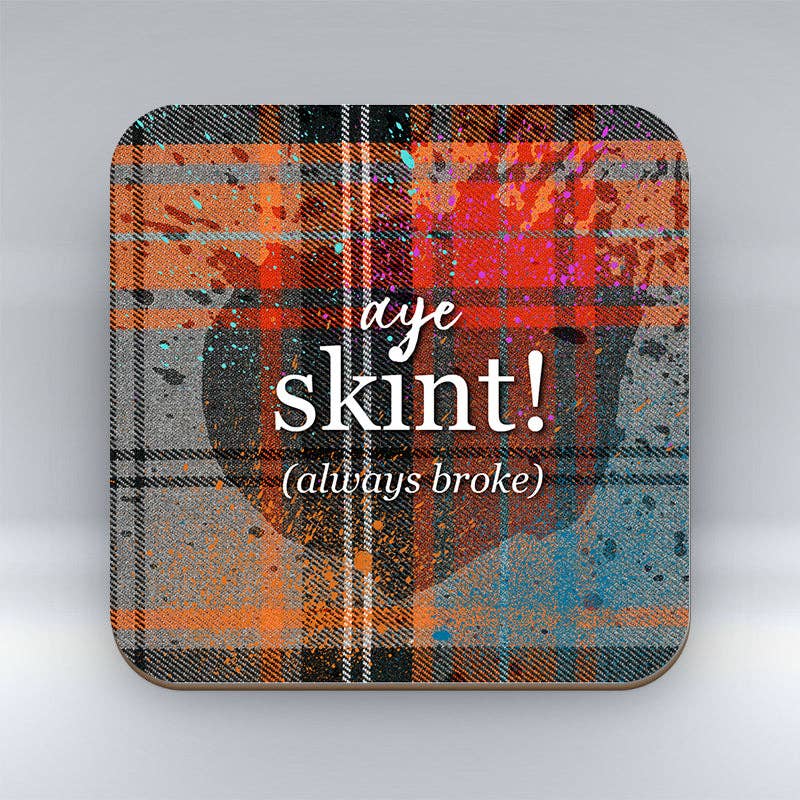 Pureminted – wholesale Coasters – Aye Skint - Coaster0