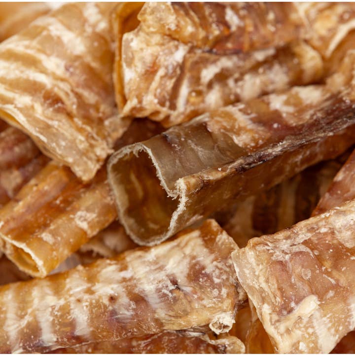 Jojo Modern Pets - Wholesale Pet Treats - Dog - 3" Beef Trachea Dog Treat - All-Natural Dog Chews (25/Bag)1