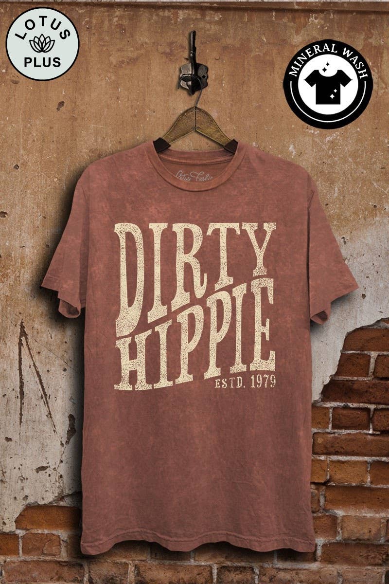 Lotus Fashion Collection - Wholesale Screen printed t-shirt – Women′s - Dirty Hippie Graphic Top1