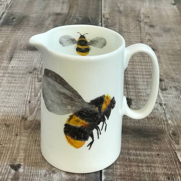 Chloe Gardner - Vente Cruches - Pichet à abeilles 1/2 pinte2