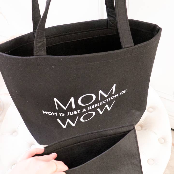Kiss Couture - Vente Tote bag – femme - Sac en feutre Mom
