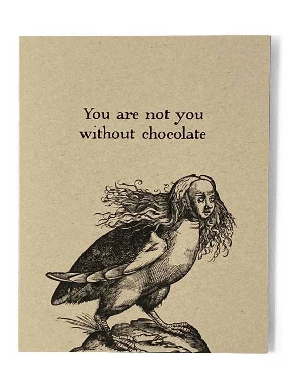 Schokoladenkrise für den Großhandel von Irreverent Cards for Challenging Times