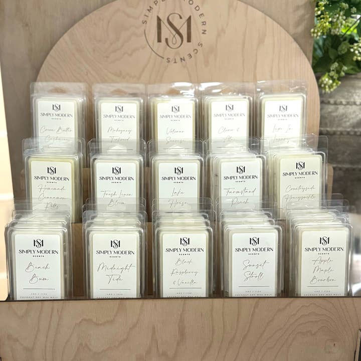 Best Sellers Wax Melt Starter Pack | 45 Coconut Soy Wax Melts for wholesale by Simply Modern Scents