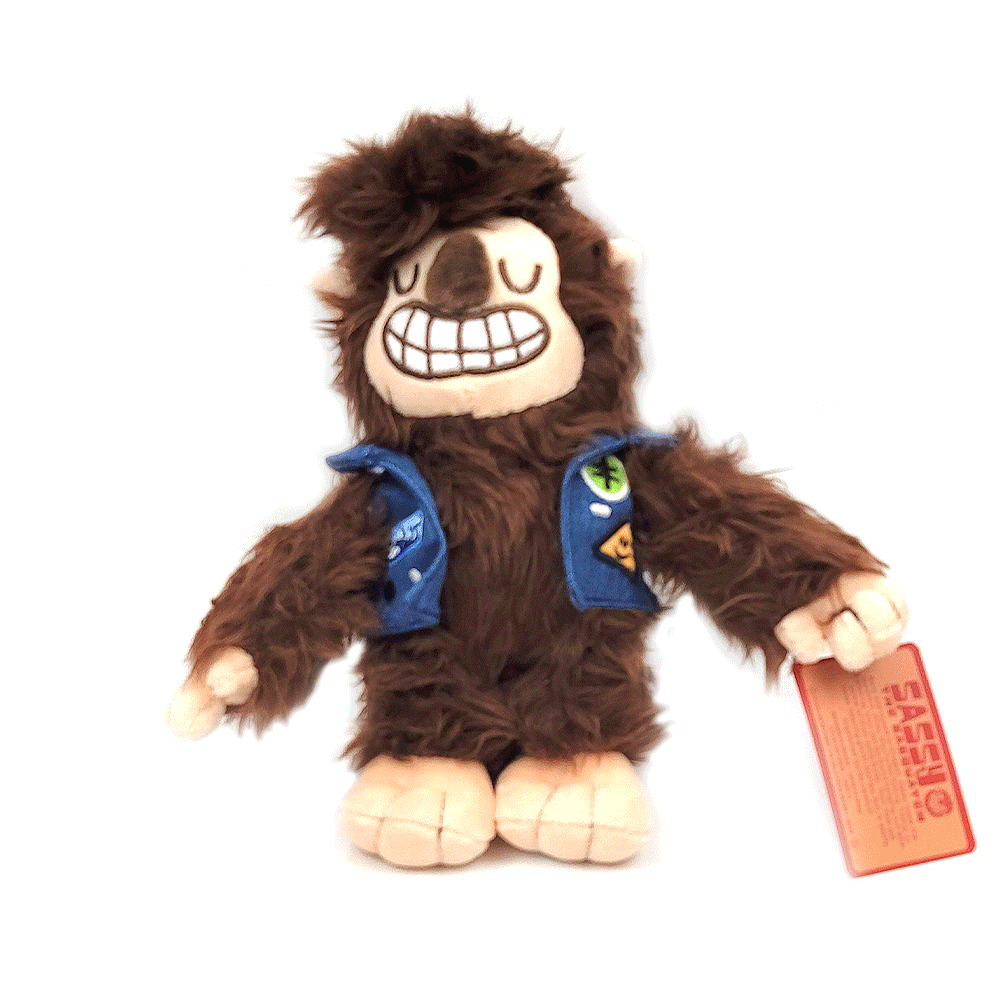 Hello From Oregon - Wholesale Stuffed/Plush Toy - Kids & Baby - Sassy the Sasquatch Plushie | 8"1