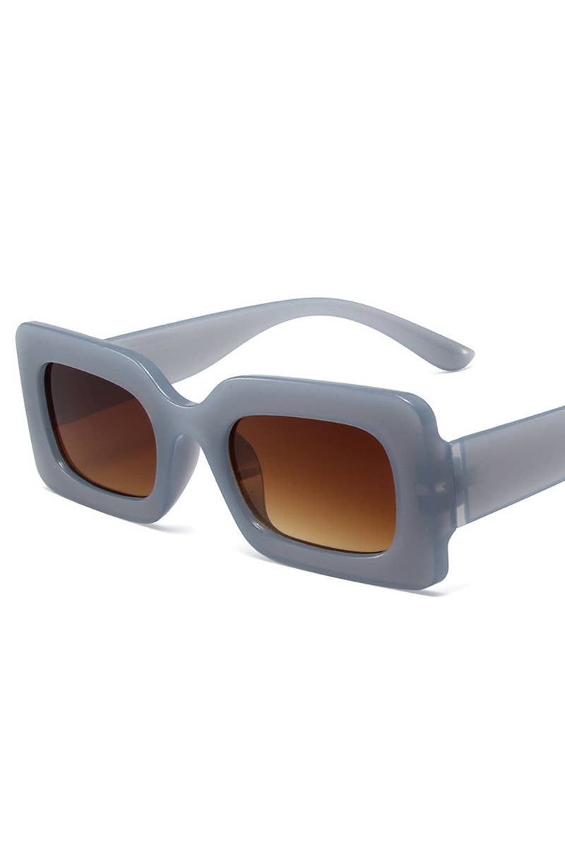 ACCITY - Wholesale Sunglasses - Women's - Trendy Small Square Jelly Sunglasses, Retro Style_CWASG00746