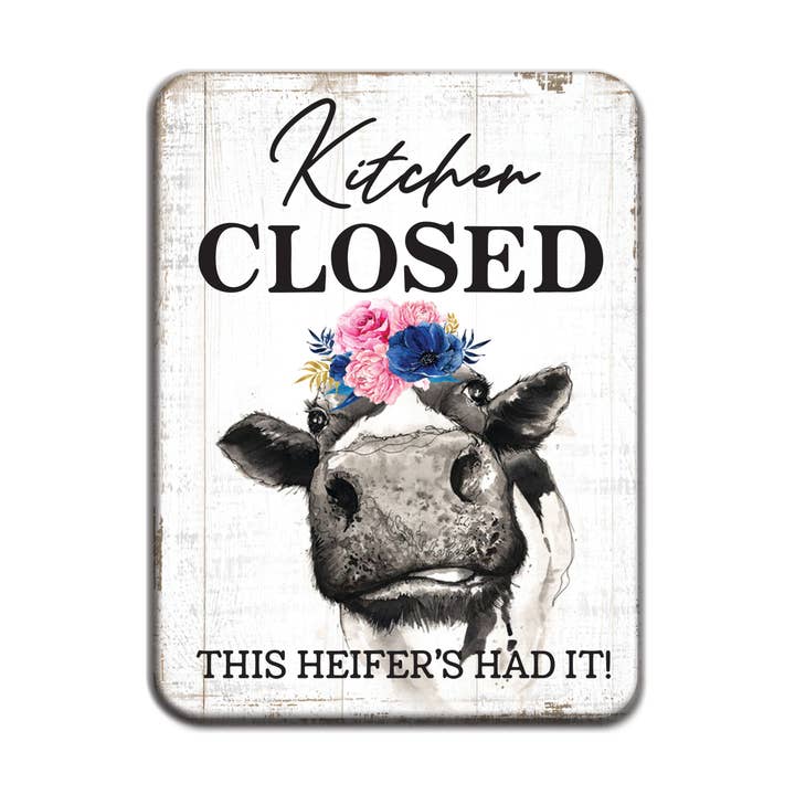 Country Kitchen Charm: Vintage Cow Magnet Farmhouse Decor for wholesale by LifeSong Milestones
